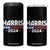 Kamala 2024 4 in 1 Can Cooler Tumbler Fans Of Harris US American Flag Madam President TB10 One Size: 16 oz Black Print Your Wear