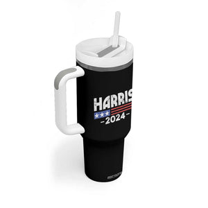 Kamala 2024 Tumbler With Handle Fans Of Harris US American Flag Madam President TB10 Print Your Wear