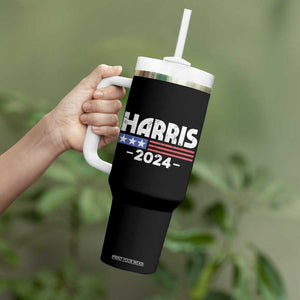 Kamala 2024 Tumbler With Handle Fans Of Harris US American Flag Madam President TB10 Print Your Wear