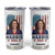 Kamala Madam President Tumbler Cup Harris 2024 American Flag TB10 White Print Your Wear