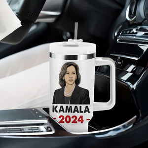 Kamala 2024 Tumbler With Handle 47th President USA America 2024 Election Flag TB10 Print Your Wear