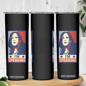 Kamala Madam President Skinny Tumbler I'm Speaking Nasty Quote Biden 2020 TB10 Print Your Wear