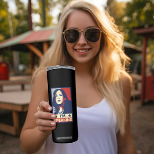 Kamala Madam President Skinny Tumbler I'm Speaking Nasty Quote Biden 2020 TB10 Print Your Wear