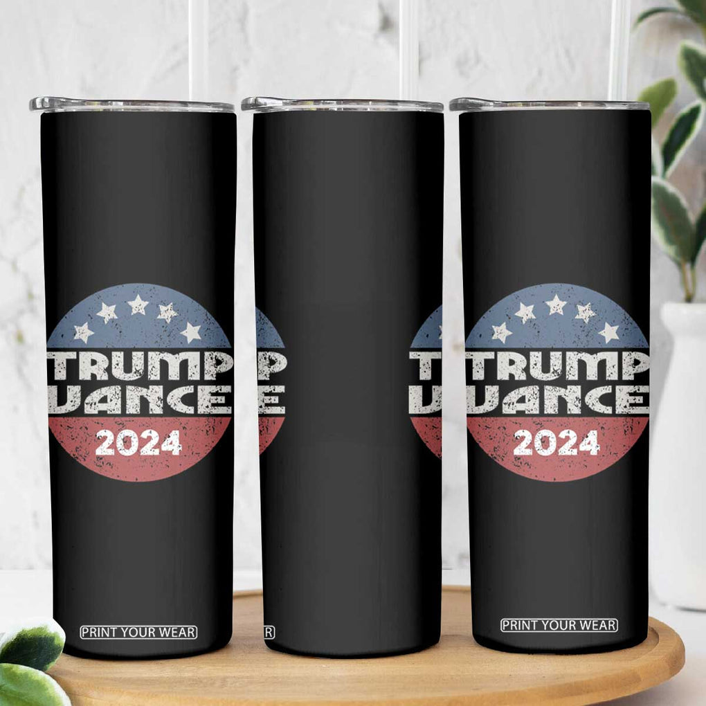 Trump Vance 2024 Skinny Tumbler Retro 45 47 American Election Republican TB10 Print Your Wear