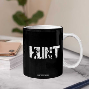 Deer American Flag Coffee Mug Whitetail Elk Buck Camo Hunting Hunter Dad TB10 Print Your Wear