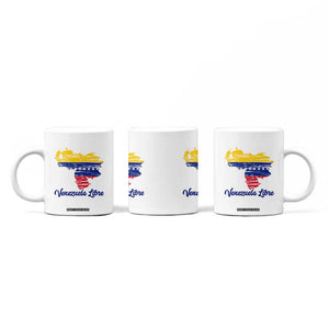 Venezuela Libre Coffee Mug Venezuelan Flag TB10 Print Your Wear