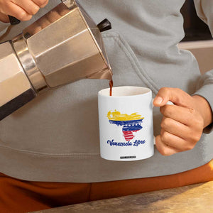 Venezuela Libre Coffee Mug Venezuelan Flag TB10 Print Your Wear