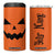 Personalized Halloween Pumpkin Face 4 in 1 Can Cooler Tumbler Custom Name Travel Coffee Cup Orange TB10 One Size: 16 oz Orange Print Your Wear