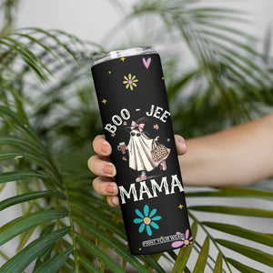 Boo Jee Ghost Skinny Tumbler Spooky Season Mom Mama Halloween Gift TB10 Print Your Wear