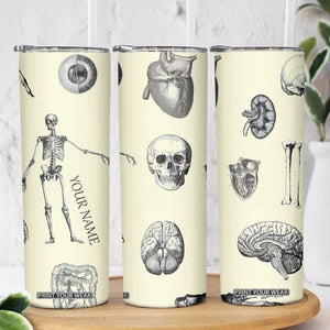 Personalized Xray Tech Skinny Tumbler Custom Name Halloween Iced Coffee Gift For Xray Student Radiologist Radiology Work TB10 Print Your Wear