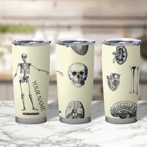 Personalized Xray Tech Tumbler Cup Custom Name Halloween Iced Coffee Gift For Xray Student Radiologist Radiology Work TB10 Print Your Wear