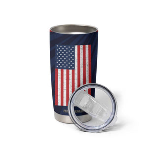 Kamala Harris 2024 Tumbler Cup A Woman's Place is in The White House President Feminist American Flag TB10 Print Your Wear