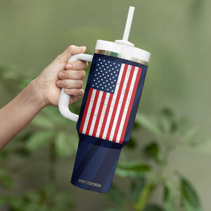 Kamala Harris 2024 Tumbler With Handle A Woman's Place is in The White House President Feminist American Flag TB10 Print Your Wear