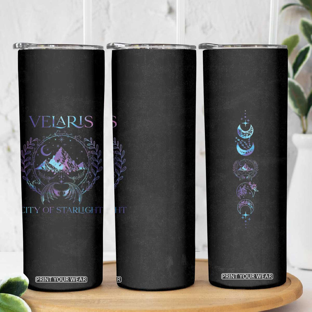 Acotar Night Court Skinny Tumbler Velaris City Of Starlight Tumbler Book Lover Gift TB10 Print Your Wear