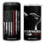 Kamala Harris Forward 4 in 1 Can Cooler Tumbler Cats For Kamala First Female President American Flag 2024 Election TB10 One Size: 16 oz Black Print Your Wear