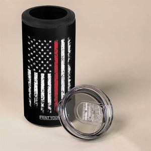 Kamala Harris Forward 4 in 1 Can Cooler Tumbler Cats For Kamala First Female President American Flag 2024 Election TB10 Print Your Wear