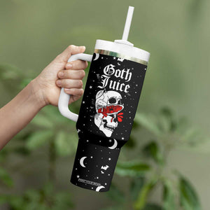 Goth Juice Tumbler With Handle Halloween Skull Lovers Spooky Gifts for Women TB10 Print Your Wear