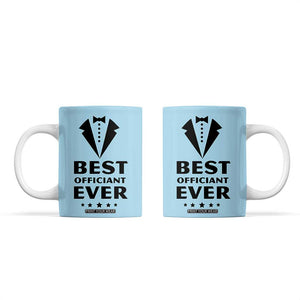 Wedding Officiant Coffee Mug Best Officiants Ever Just Married Gift For Newlywed TB10 Blue Print Your Wear
