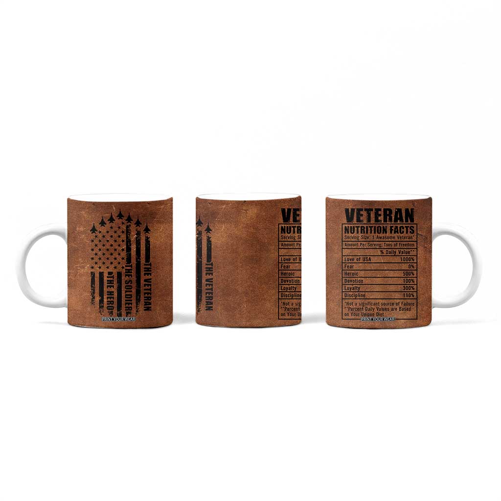 Veteran Gifts Coffee Mug Veterans Army Navy Air Force Marine Corps TB10 Print Your Wear