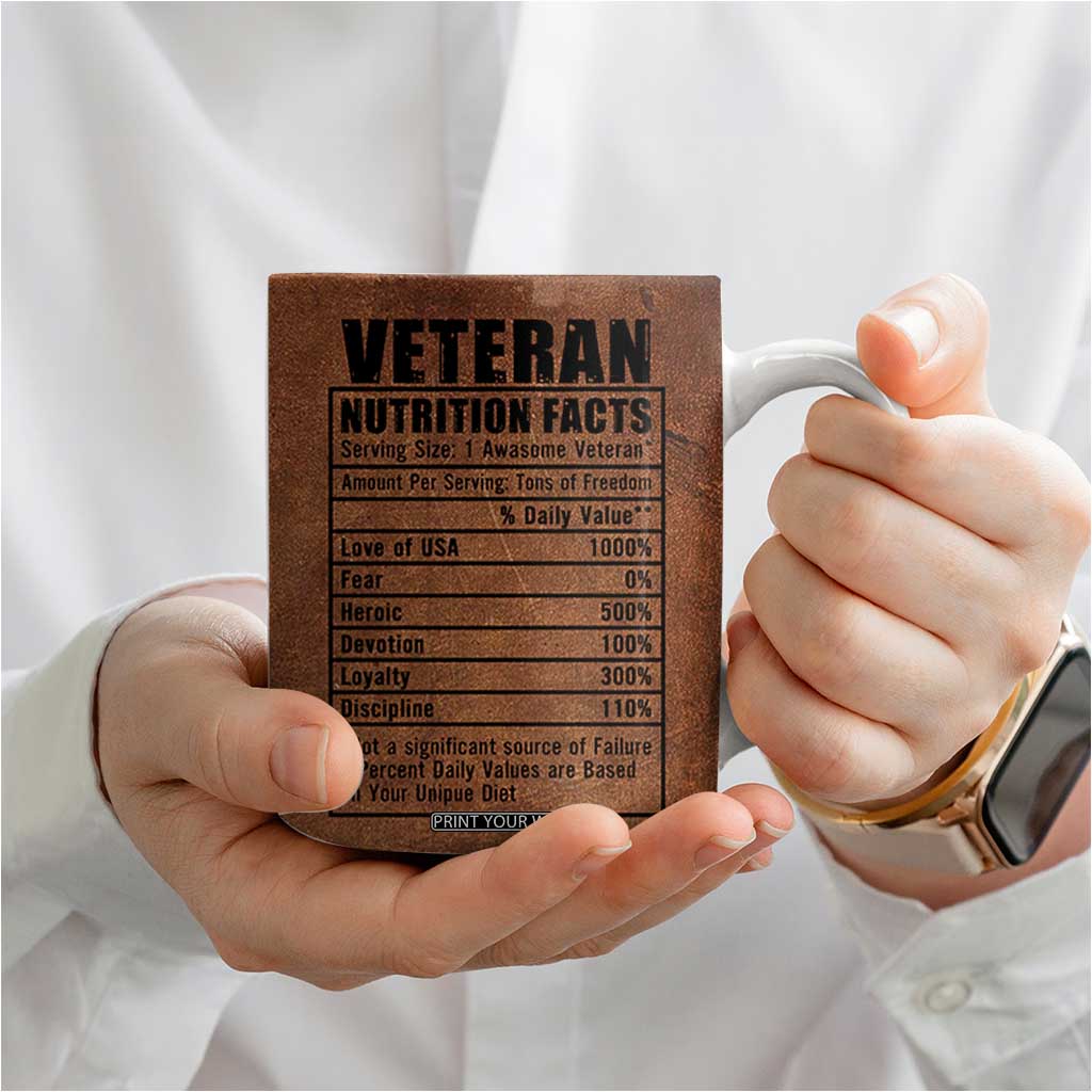 Veteran Gifts Coffee Mug Veterans Army Navy Air Force Marine Corps TB10 Print Your Wear
