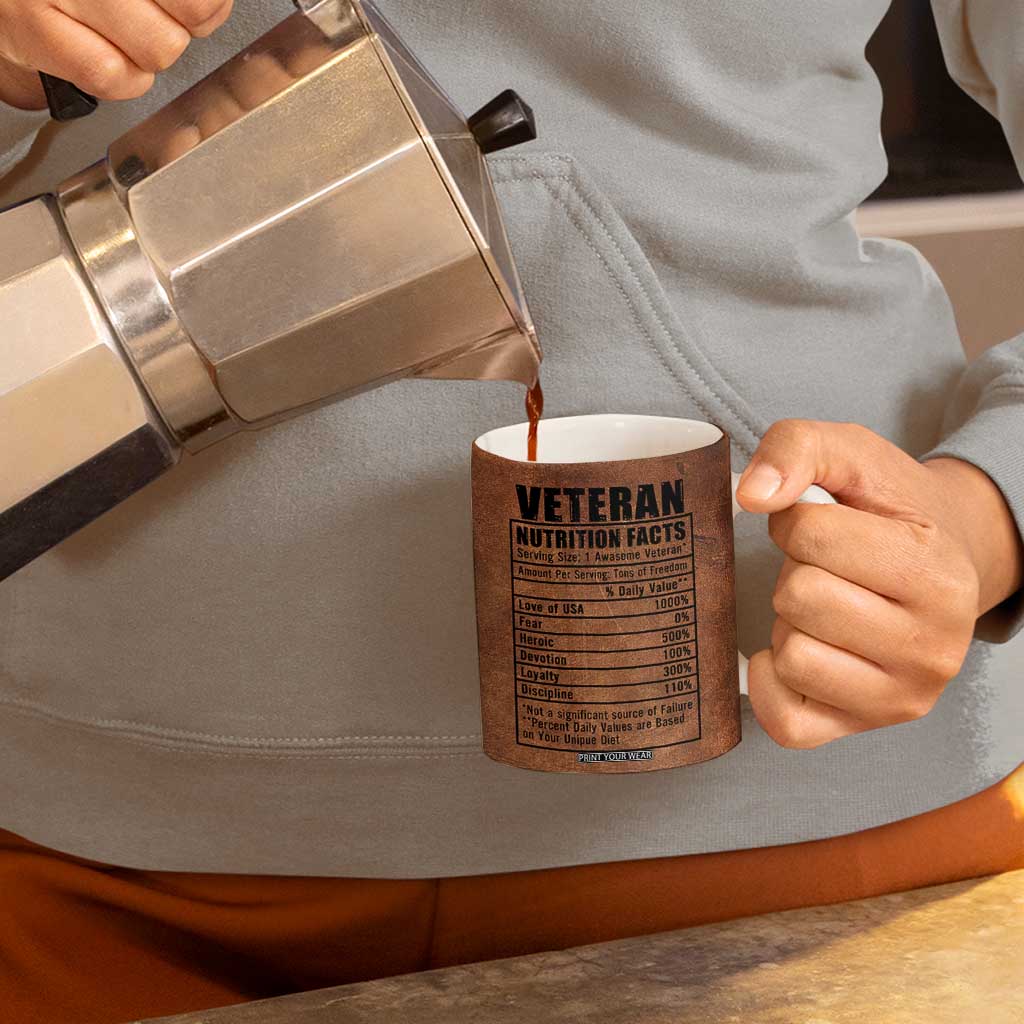 Veteran Gifts Coffee Mug Veterans Army Navy Air Force Marine Corps TB10 Print Your Wear