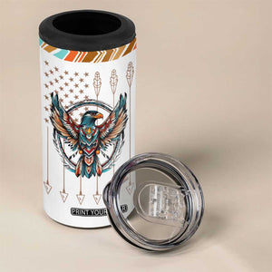 Native American Indian Day Pride 4 in 1 Can Cooler Tumbler I'm Not As White As I Look TB10 Print Your Wear