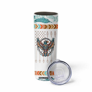 Native American Indian Day Pride Skinny Tumbler I'm Not As White As I Look TB10 Print Your Wear