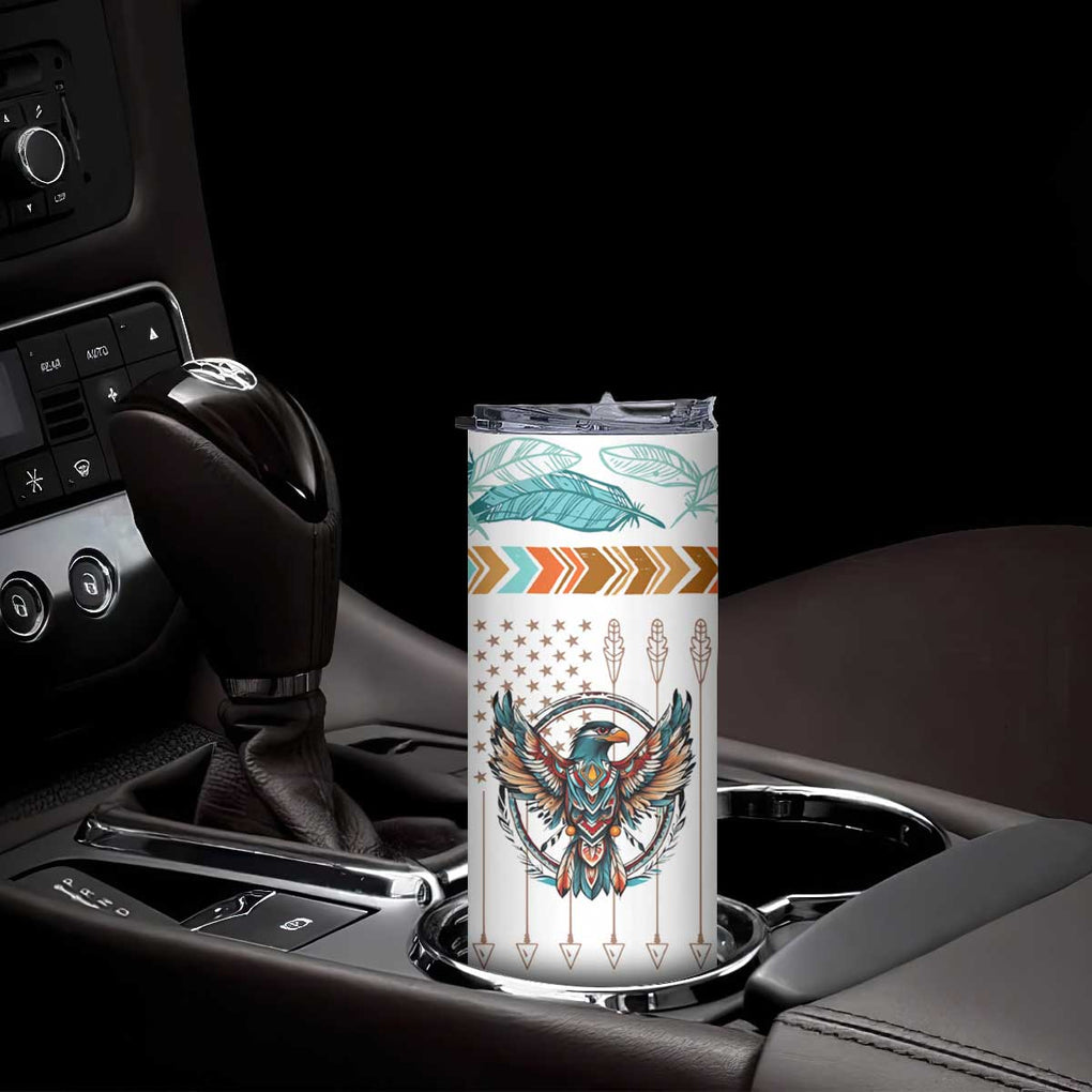 Native American Indian Day Pride Skinny Tumbler I'm Not As White As I Look TB10 Print Your Wear