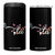 Kamala Harris 2024 4 in 1 Can Cooler Tumbler Vintage Floral Feminine First Female President TB10 One Size: 16 oz Black Print Your Wear