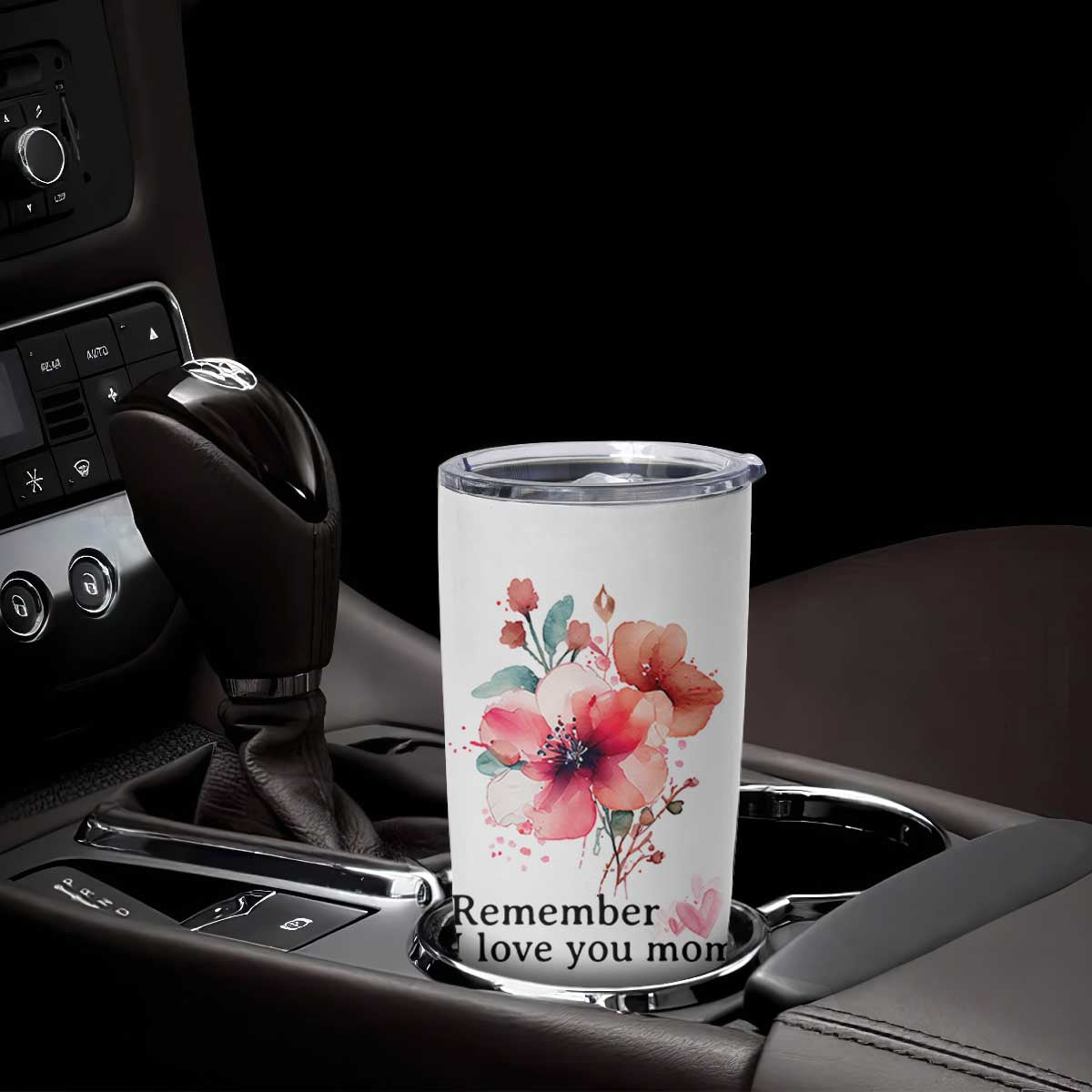 Gift For Mom Tumbler Cup Remember I Love You Mom Flower Mothers Day Gift TB10 Print Your Wear
