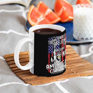 New American Citizen Gift Coffee Mug Funny US Citizenship Congratulations Presents TB10 Print Your Wear