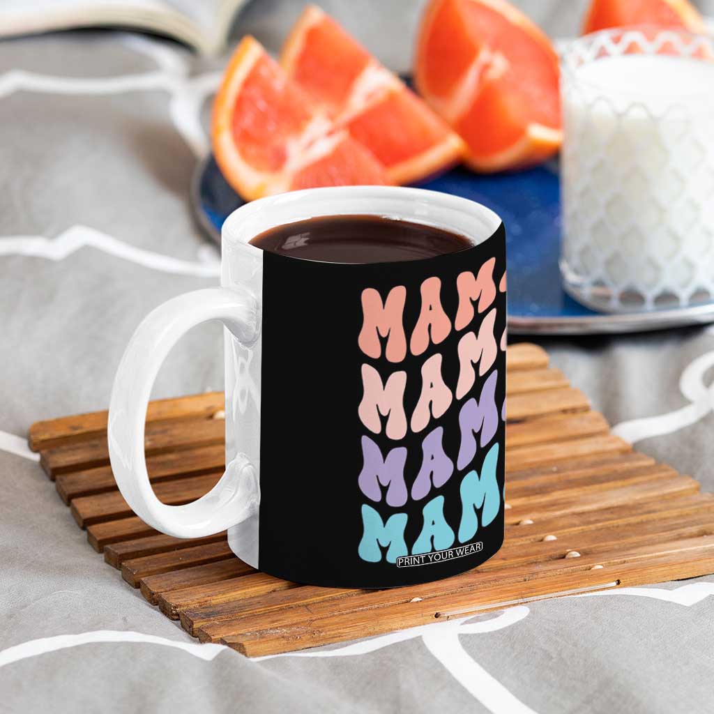 Groovy Mama Coffee Mug Gift For Mothers Day Christmas New Mom TB10 Print Your Wear
