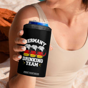 Germany Drinking Team 4 in 1 Can Cooler Tumbler Germany Flag Beer Festivals Oktoberfest TB10 Print Your Wear