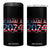 Harris Madam President 4 in 1 Can Cooler Tumbler Kamala 2024 TB10 One Size: 16 oz Black Print Your Wear