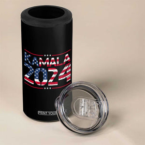 Harris Madam President 4 in 1 Can Cooler Tumbler Kamala 2024 TB10 Print Your Wear