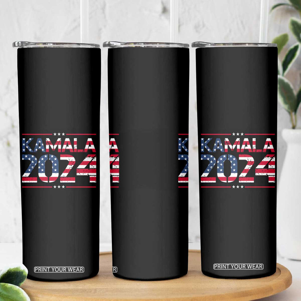 Harris Madam President Skinny Tumbler Kamala 2024 TB10 Print Your Wear