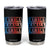 Harris 2024 Tumbler Cup Kamala Madam President USA America 2024 Election TB10 Black Print Your Wear