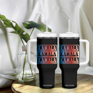 Harris 2024 Tumbler With Handle Kamala Madam President USA America 2024 Election TB10 Print Your Wear