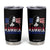 Kamala Madam President Tumbler Cup Harris 2024 American Flag TB10 Black Print Your Wear