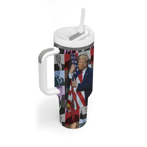 Donald Trump 2024 Tumbler With Handle 45 47 President Eras 4547 Take American Back TB10 Print Your Wear