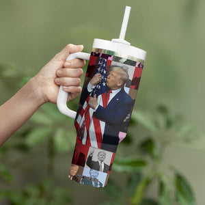 Donald Trump 2024 Tumbler With Handle 45 47 President Eras 4547 Take American Back TB10 Print Your Wear