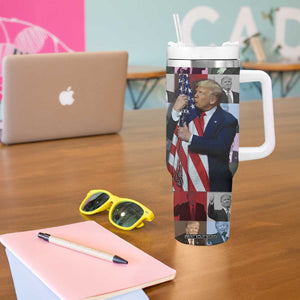 Donald Trump 2024 Tumbler With Handle 45 47 President Eras 4547 Take American Back TB10 Print Your Wear