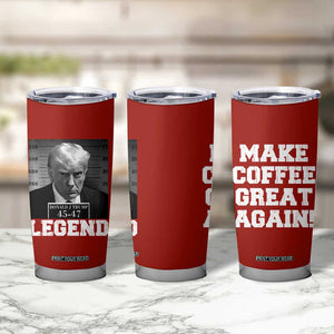 Trump Mug Shot Tumbler Cup Make Coffee Great Again Mugshot Trump Coffee Mugs Gifts TB10 Print Your Wear