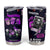 Funny Halloween Horror Tumbler Cup Iced Coffee What's Your Favorite Scary Movie TB10 Purple Print Your Wear