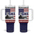 2024 Unstoppable Trump Survived Assassination Attempt Survivor Tumbler With Handle Legend Never Die You Missed Trump Fight Fist Pump American Flag TB10 One Size: 40 oz Navy Print Your Wear