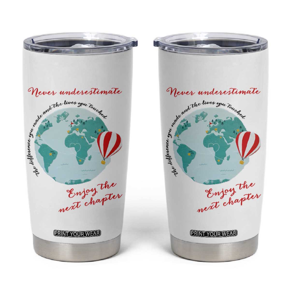 Retirement Gifts for Women 2024 Tumbler Cup Coworker Leaving Farewell Gifts For Boss Coworkers Friends TB10 White Print Your Wear