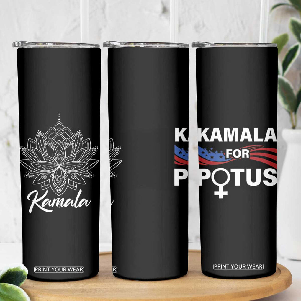 Harris Madam President Skinny Tumbler Kamala For Potus TB10 Print Your Wear