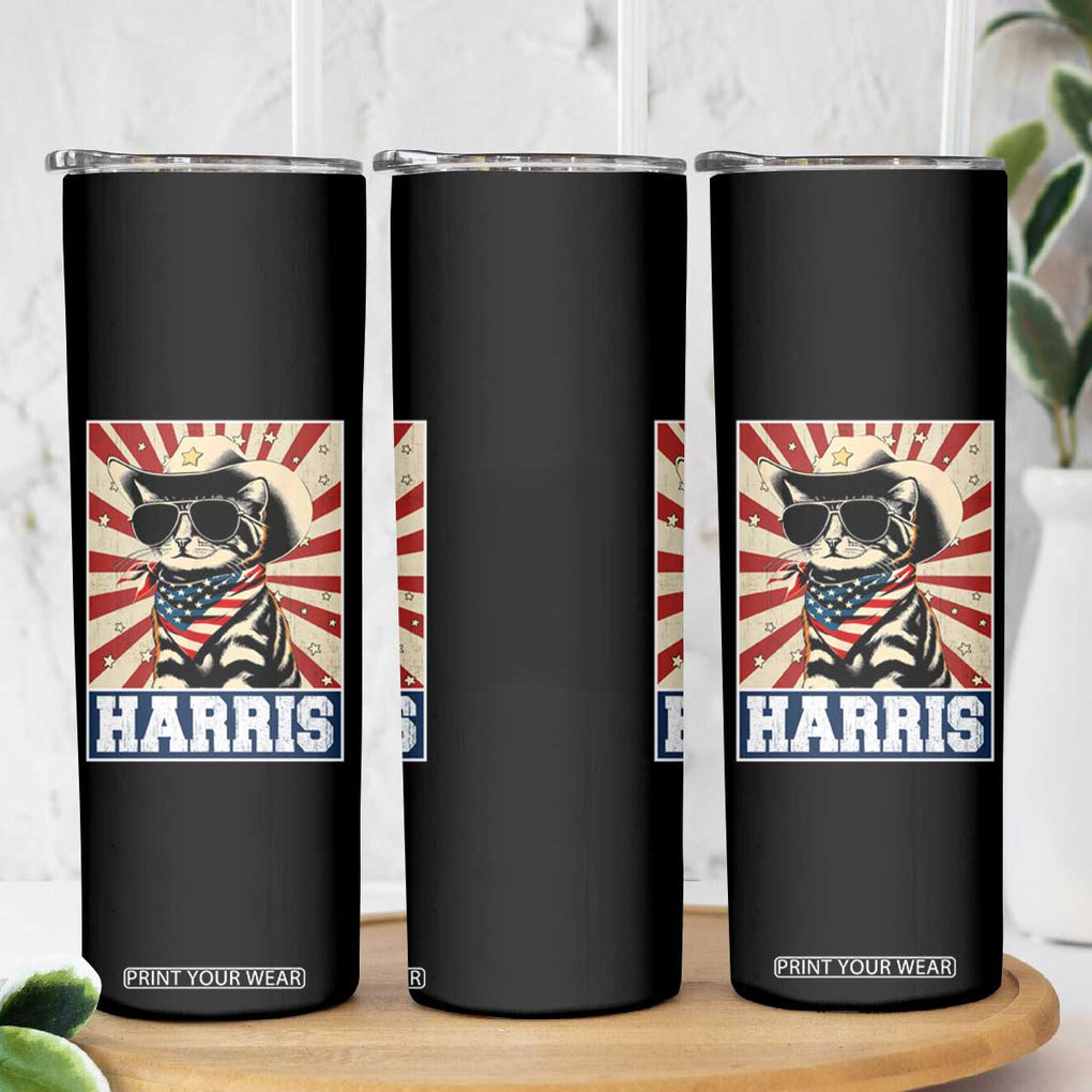 Kamala Madam President Skinny Tumbler Harris Funny Cat Lady TB10 Print Your Wear