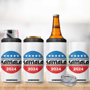 Harris Madam President 4 in 1 Can Cooler Tumbler Kamala 2024 TB10 Print Your Wear