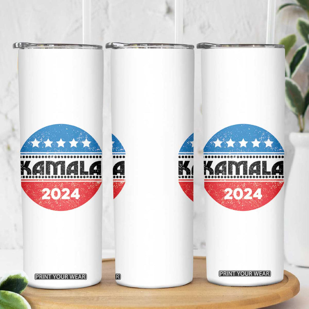 Harris Madam President Skinny Tumbler Kamala 2024 TB10 Print Your Wear